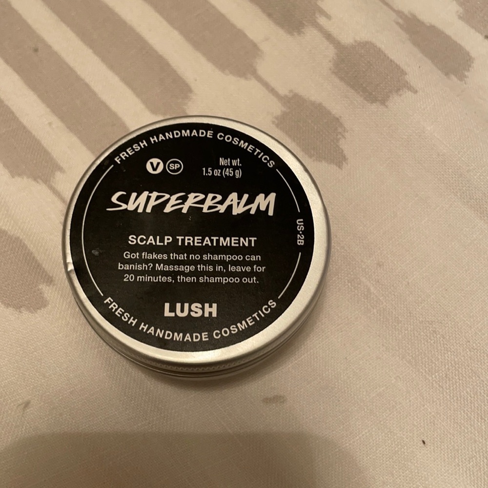 Lush Cosmetics superbalm scalp treatment